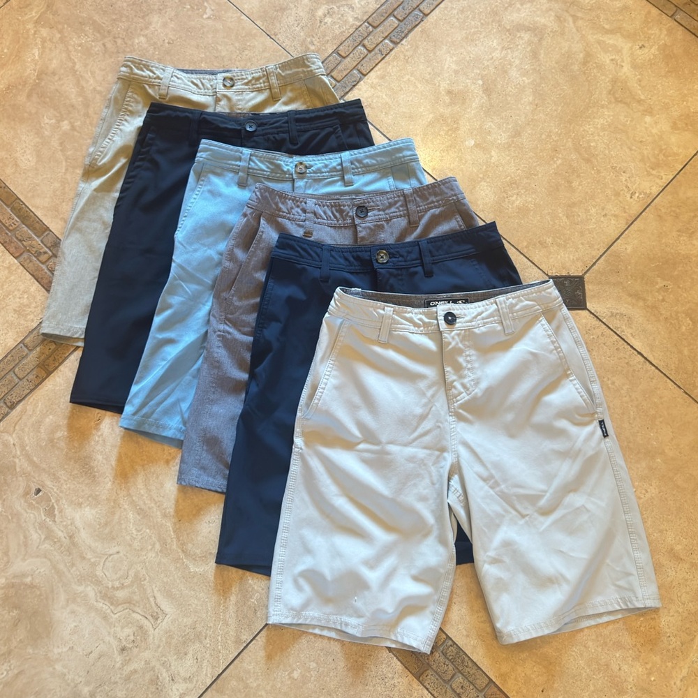 6 Pair Boy's O'Neill Hybrid Shorts